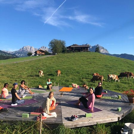 Апартаменти Mountain Vista - Bio Yoga Hof Кіцбюель Екстер'єр фото