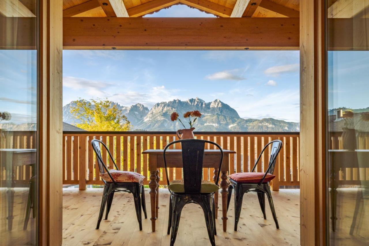 Апартаменти Mountain Vista - Bio Yoga Hof Кіцбюель Екстер'єр фото